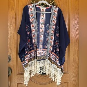Jolt 1X BoHo Kimono Cardigan, EUC never worn